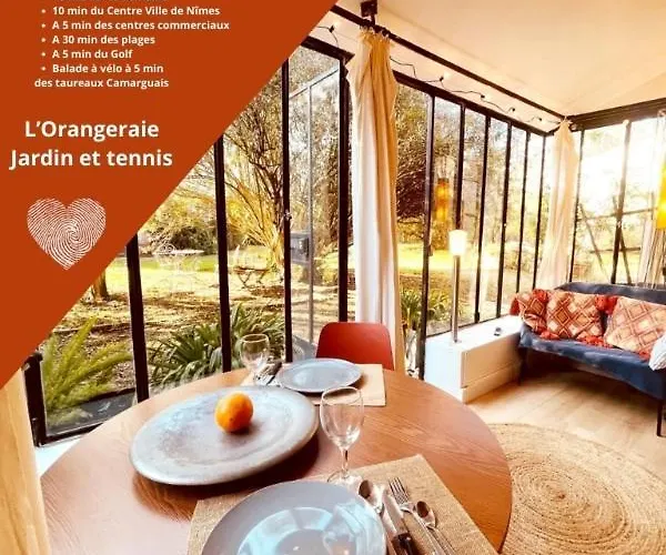 *L\'Orangeraie* Maison Avec Jardin, Tennis, Parking